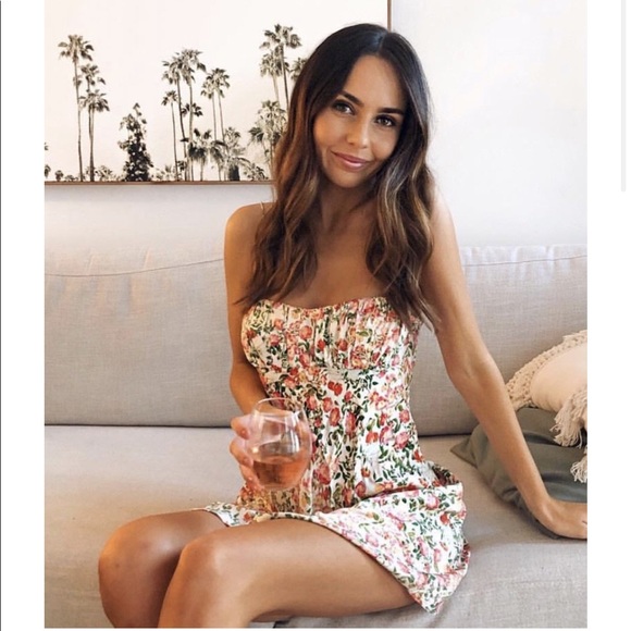 Bec & Bridge Dresses & Skirts - Bec + Bridge Camellia Delights Floral Silk Dress